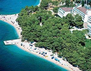 Berulija strand – Brela