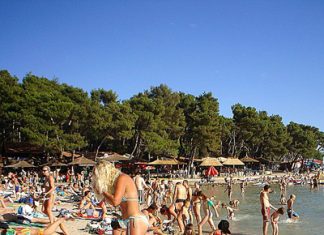 Soline strand – Biograd na Moru