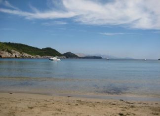 Kolocep strand – Kolocep-sziget