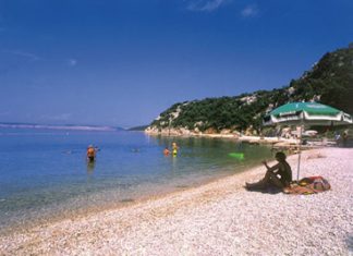 Omorika strand – Crikvenica