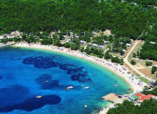 Kamp Slatina strand – Martinscica