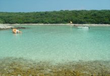 Uvala Meli strand – Ustrine