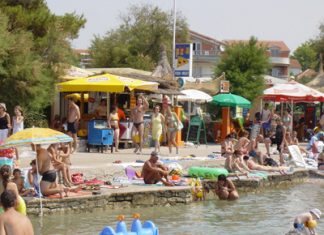 Plava plaza strand – Vodice