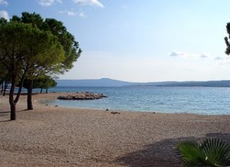 Balustrada strand – Crikvenica
