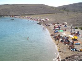 Rucica strand – Metajna