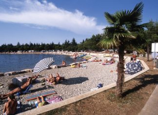 Valkanela strand – Vrsar