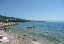 Drazice kutyastrand – Krk