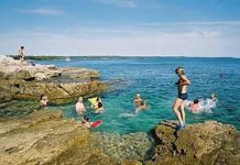 Skaraba strand – Rovinj