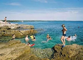 Skaraba strand – Rovinj