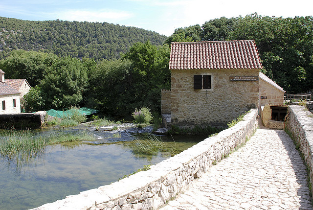 Számos régi korokból megmaradt emlék található a Krka Nemzeti Park területén.