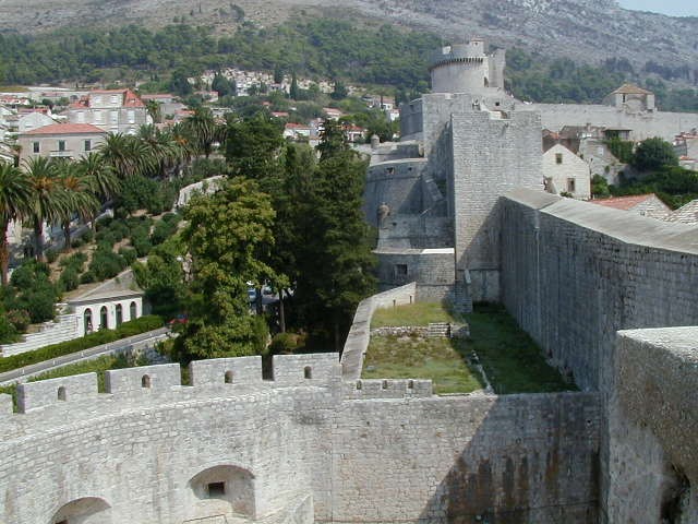 Városfal, Dubrovnik