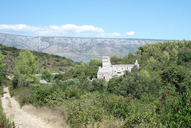 A kolostor romjai, Šćedro-sziget