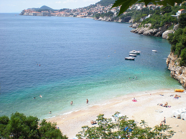 Szent Jakab (Sv. Jakov) strand, Dubrovnik