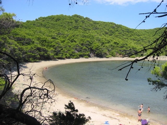 A Salunara-öböl az egyik legnagyobb homokos partszakasz Horvátországban.