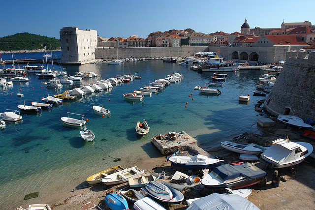 Az óváros kikötője, Dubrovnik