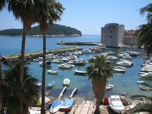 A régi kikötő, Dubrovnik