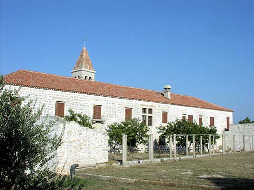 Szent Domnius ferences-rendi kolostor, Kraj, Pašman sziget