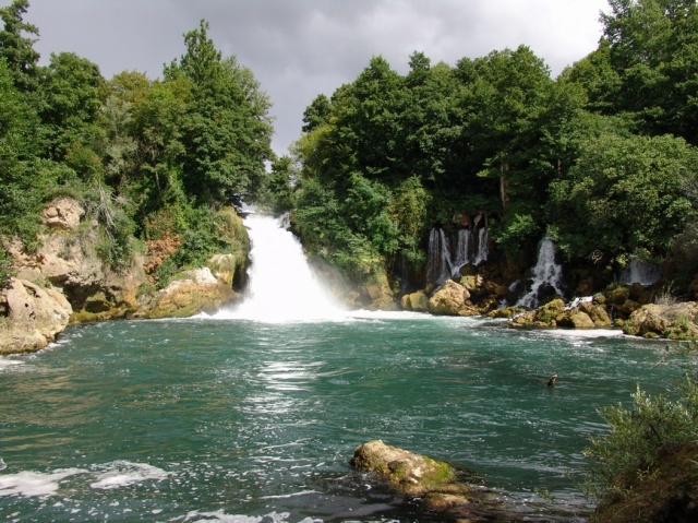 Bilušića buk vízesés, Krka Nemzeti Park