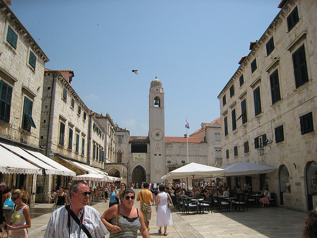 Luža és a Harangtorony, Dubrovnik